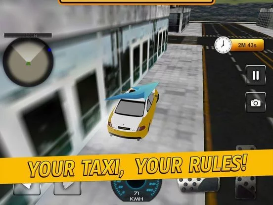 Изображение игры: Taxi Transport City Sim