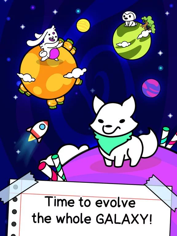 Изображение игры: Evolution Galaxy