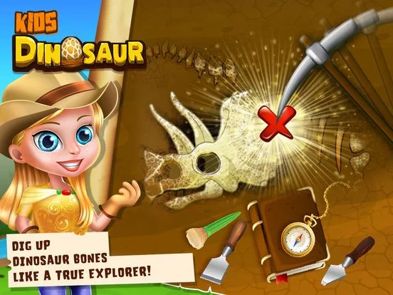 Изображение игры: Kids Dinosaur toddler Games