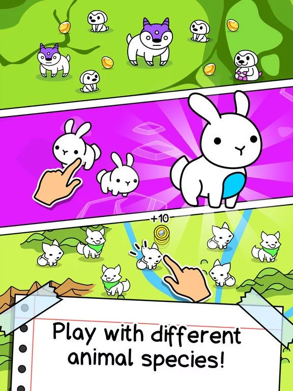 Изображение игры: Evolution Galaxy