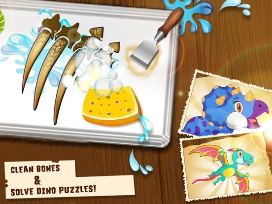 Изображение игры: Kids Dinosaur toddler Games