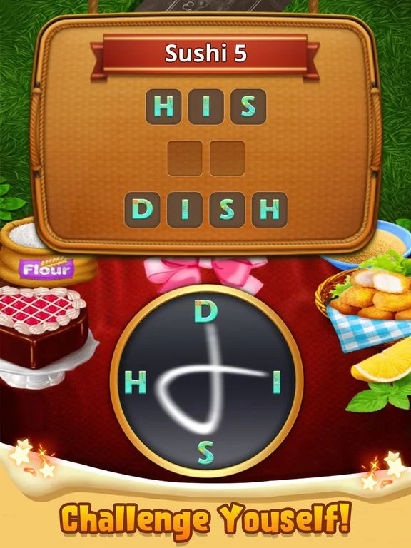Изображение игры: Cooking Word Find Puzzle Games