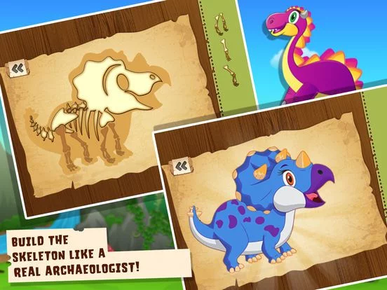 Изображение игры: Kids Dinosaur toddler Games