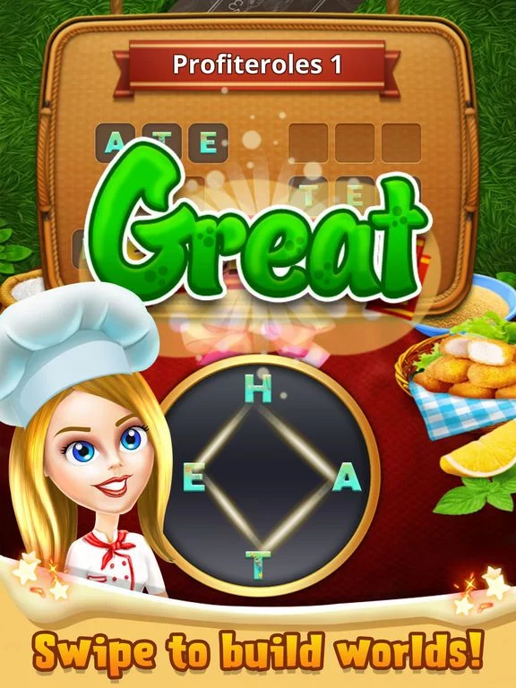 Изображение игры: Cooking Word Find Puzzle Games