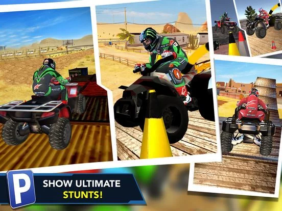 Изображение игры: ATV Quad Bike Racing Games
