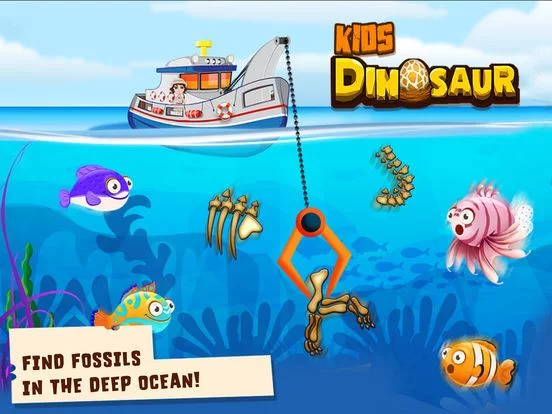 Изображение игры: Kids Dinosaur toddler Games