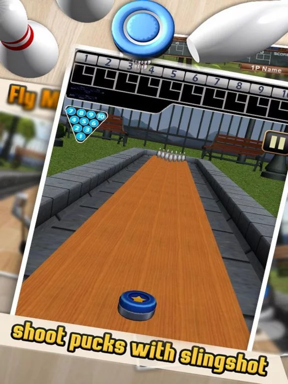 Изображение игры: Outdoor Bowling Shuffle