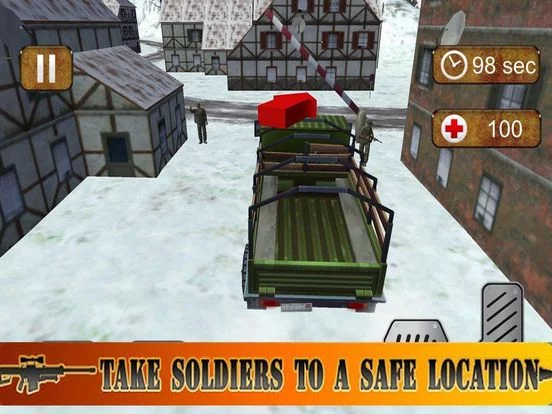 Изображение игры: Drive Military Trucker Task 3D