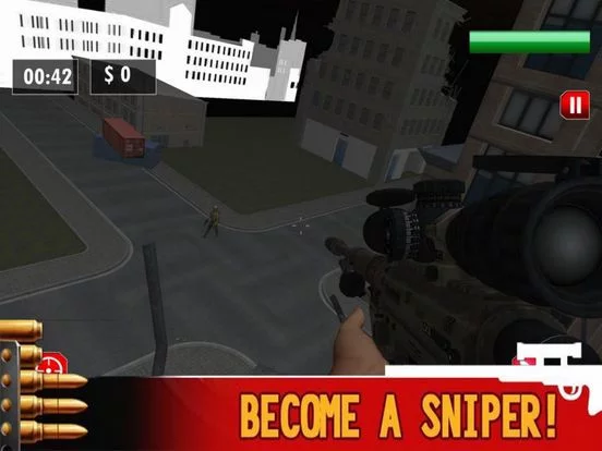 Изображение игры: Sniper Shoot Skyscraper