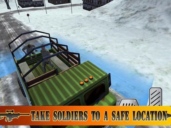 Изображение игры: Drive Military Trucker Task 3D
