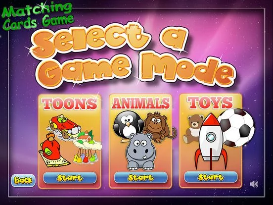 Изображение игры: Matching Cards Game For Kids Free