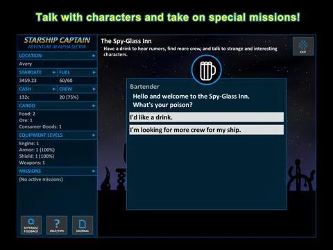 Изображение игры: Starship Captain: Adventure in Alpha Sector (Free)
