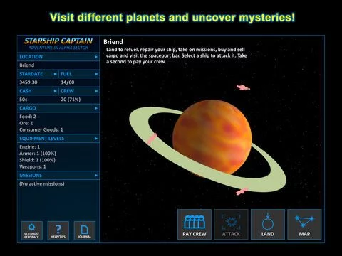Изображение игры: Starship Captain: Adventure in Alpha Sector (Free)