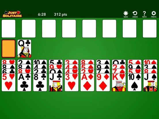 Изображение игры: Just Solitaire: 40 Thieves