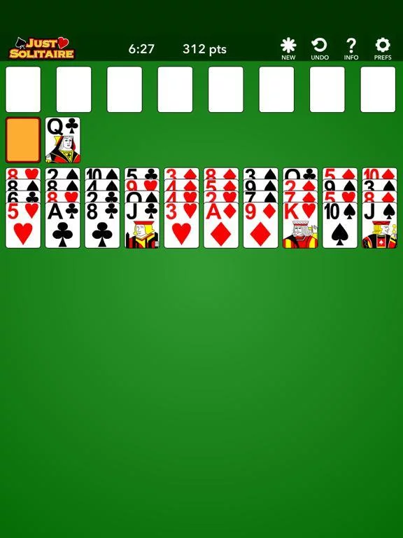 Изображение игры: Just Solitaire: 40 Thieves
