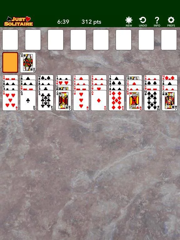 Изображение игры: Just Solitaire: 40 Thieves