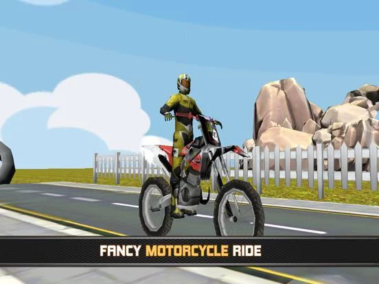Изображение игры: 3D Bike Cyclone