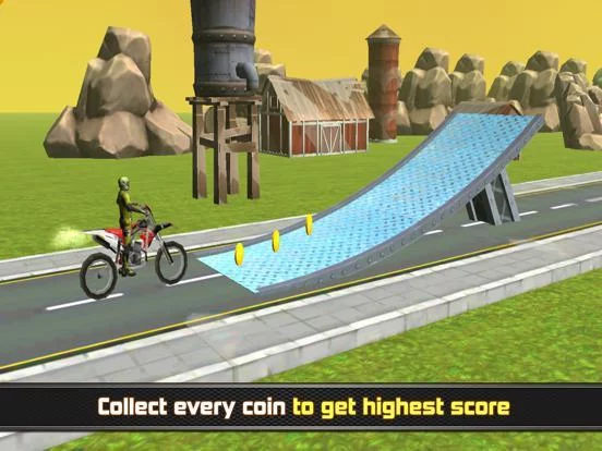 Изображение игры: 3D Bike Cyclone