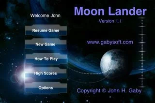 Изображение игры: Moon Lander (2010)