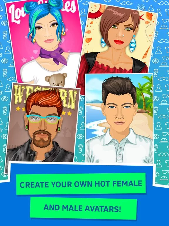 Изображение игры: Avatar Creator App. Make your own Avatar. PRO