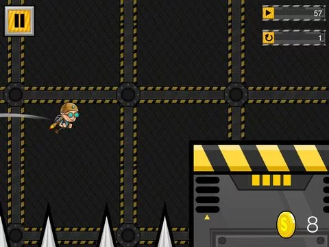 Изображение игры: Super Rocket Boy