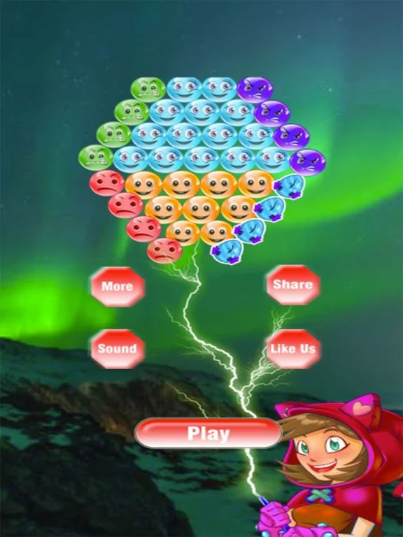 Изображение игры: Bubble Baby Bounce: Christmas