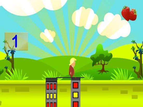 Изображение игры: Stickman Donald Rooftop Run