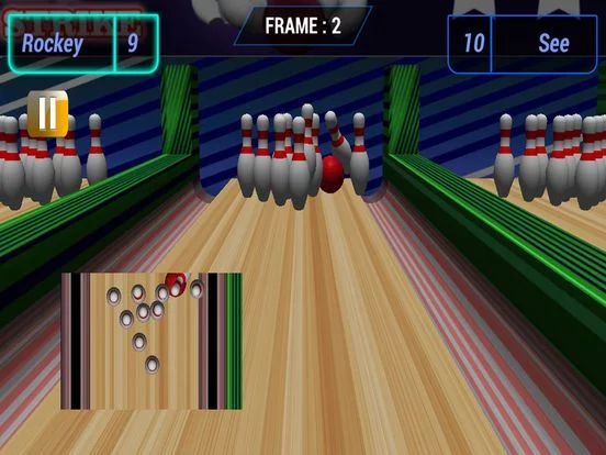 Изображение игры: Realistic Bowling Strike 3d