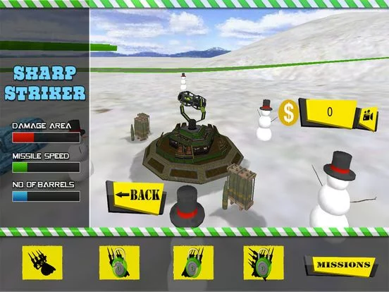 Изображение игры: Missile Assault Combat