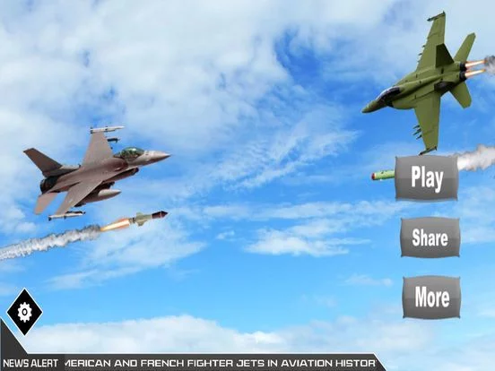Изображение игры: Jet air to air Combat