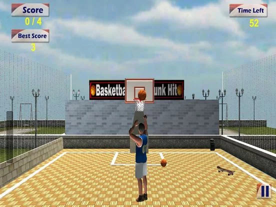 Изображение игры: Basketball Real Dunk Hit
