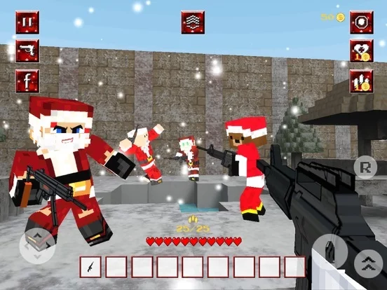 Изображение игры: Xmas in Bad Santa Arena