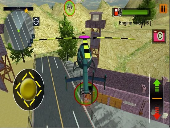 Изображение игры: Helicopter For Rescue Service
