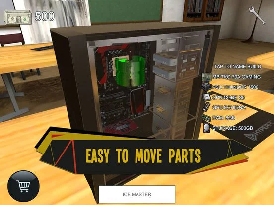 Изображение игры: COMPUTER BUILD SIMULATOR