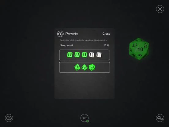 Изображение игры: Nice Dice - 3D dice roller