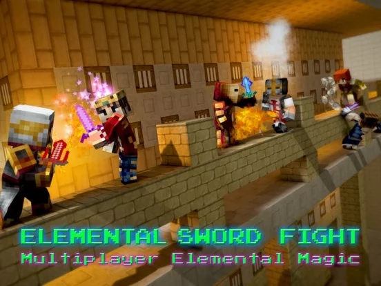 Изображение игры: Elemental Sword Fight