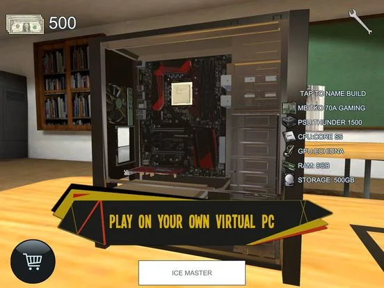 Изображение игры: COMPUTER BUILD SIMULATOR