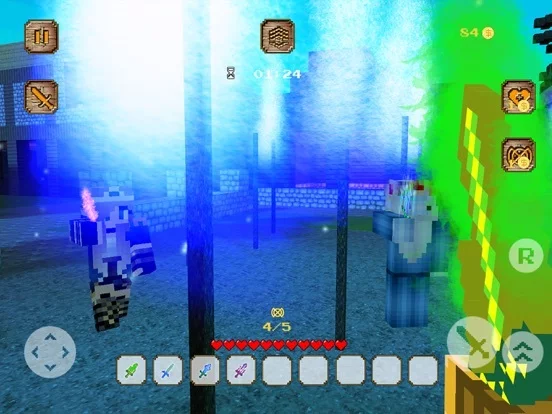 Изображение игры: Elemental Sword Fight