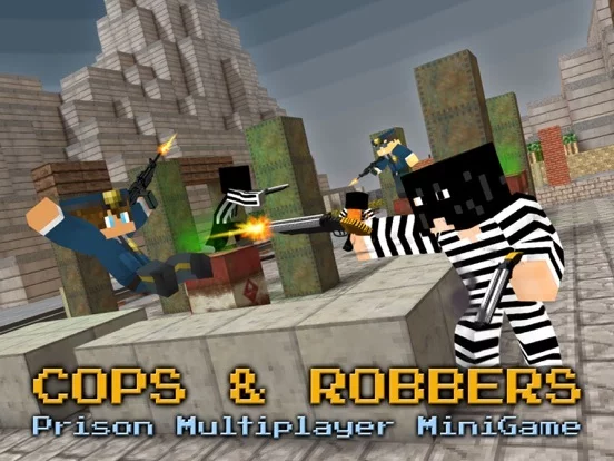 Изображение игры: Cops And Robbers Fight