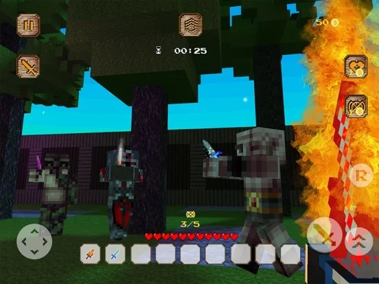 Изображение игры: Elemental Sword Fight