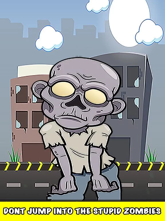 Изображение игры: The Flappy Dead: Jumping Into The Stupid Zombies