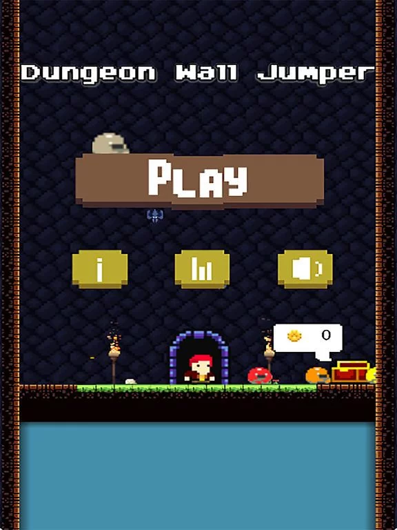Изображение игры: Dungeon Wall Jumper