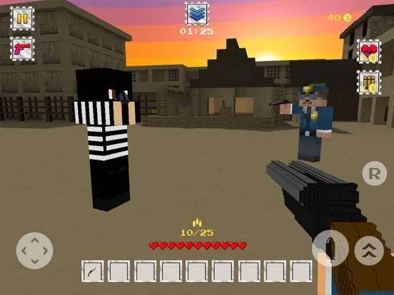 Изображение игры: Cops And Robbers Fight