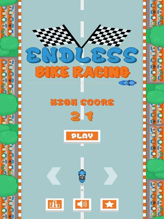 Изображение игры: Endless Bike Racing