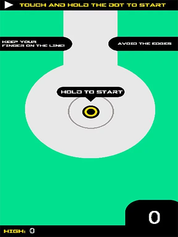 Изображение игры: Hold The Line: The Endless Finger Dodger