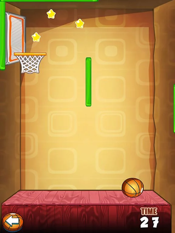 Изображение игры: Basketball Hoops: Thumb Tosses Ball Game