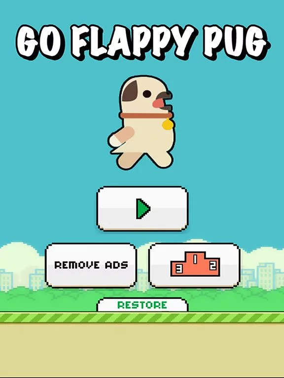 Изображение игры: Go Flappy Pug