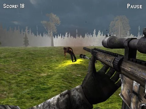 Изображение игры: Sniper vs Zombies 3D