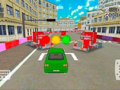 Изображение игры: The Chase Racing: Realistic 3D lorry and Car driver racing game