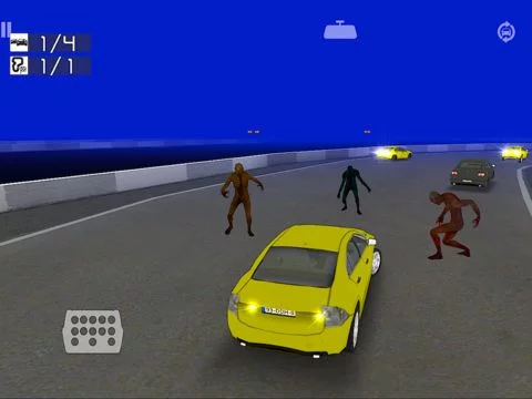 Изображение игры: Zombie Racing: Top Scary Game